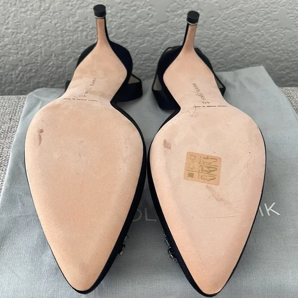 New! Manolo Blahnik Hangisi Pumps - Picture 5 of 5